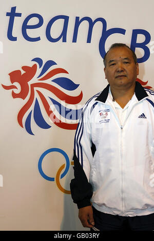 Olimpiadi - BOA lancia il programma di ambizione olimpica della Gran Bretagna - il Padiglione. Jia Yi Liu (Ping-pong - allenatore) durante il lancio del 2012 presso il Padiglione, NEC, Birmingham. Foto Stock