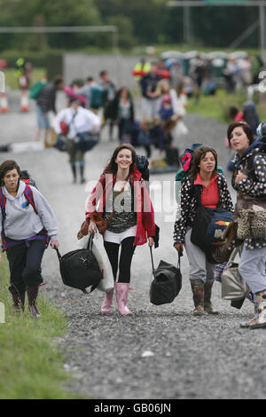 Oxegen Festival 2008 - Irlanda Foto Stock