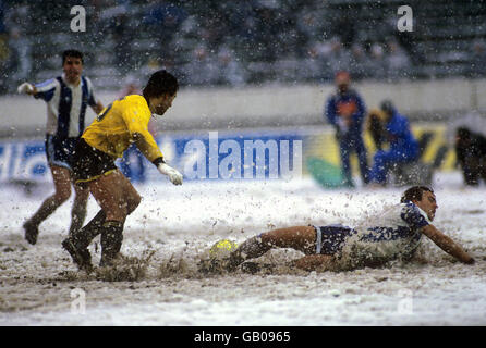 Calcio - Coppa Intercontinentale finale - Toyota Cup - FC Porto V C.A. Penarol - National Stadium - Tokyo Foto Stock
