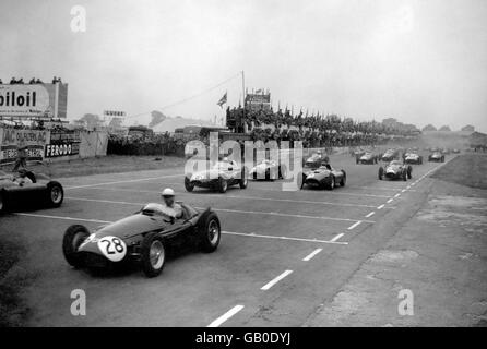 Formula Uno Motor Racing - British Grand Prix - Silverstone 1956 Foto Stock