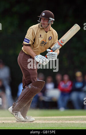 Cricket - NatWest Pro40 League 2008 - Divisione due - Surrey Brown Caps contro Yorkshire Pheonix - Guildford Cricket Club. Chris Schofield, Surrey Brown Caps Foto Stock