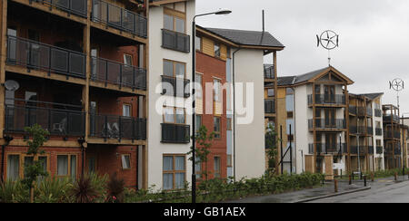 Queens Gate Case Eco Funzione di sviluppo Foto Stock