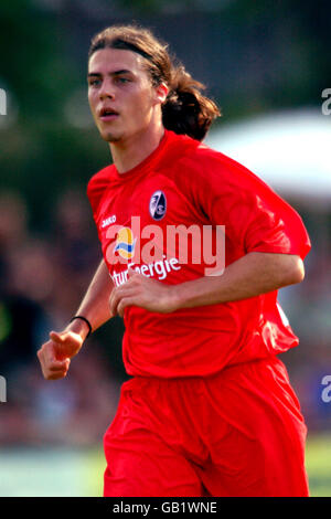 Calcio - Coppa Kaiserstuhl - finale - SC Freiburg v Karlsruher. Torge Hollmann, SC Friburgo Foto Stock