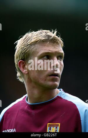 Calcio - fa Barclaycard Premiership - Aston Villa v Sunderland. Marcus Allback, Aston Villa Foto Stock