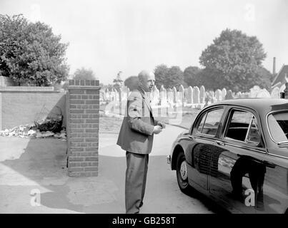 British Crime - omicidio - Harold Gentry Case - Walthamstow - 1959 Foto Stock
