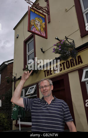 Vicky Pollard pub segno Foto Stock