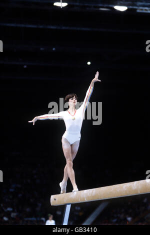 Ginnastica - Giochi olimpici di Mosca Foto Stock