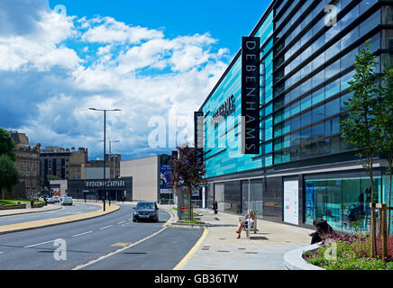 Il centro commerciale Broadway, Bradford, West Yorkshire, Inghilterra, Regno Unito Foto Stock