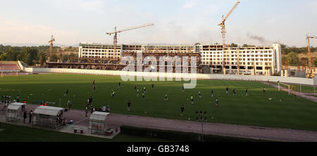 Calcio - Coppa del Mondo di qualifiche - Scozia sessione di formazione - Skopje City Stadium Foto Stock