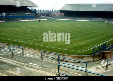 Calcio - Calcio League Divisione tre - Oldham Athletic / Northampton Town. Vista generale del Boundary Park, casa di Oldham Athletic Foto Stock