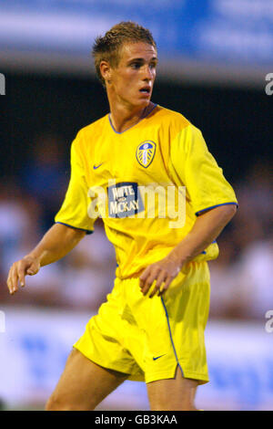 Calcio - amichevole - Kettering Town / Leeds United. Henry McStay, Leeds United Foto Stock