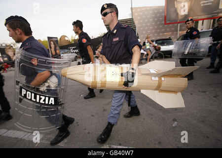 Festival del Cinema di Venezia 2008 - Il Male di schermatura raccoglitore Foto Stock