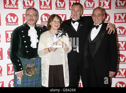 Quick TV e TV Choice Awards 2008 - Londra Foto Stock