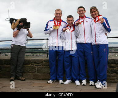 Olympics - Scottish Medalists Parade - Edimburgo Foto Stock