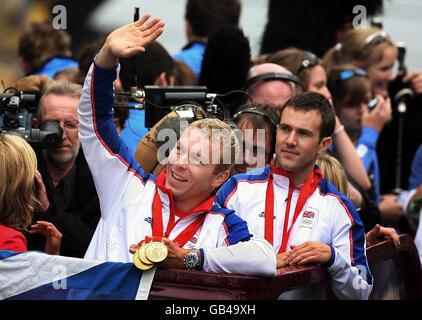 Olympics - Scottish Medalists Parade - Edimburgo Foto Stock