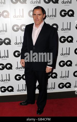 Rob Brydon arriva per i GQ Men of the Year Awards 2008, Royal Opera House, Covent Garden, Londra. Foto Stock