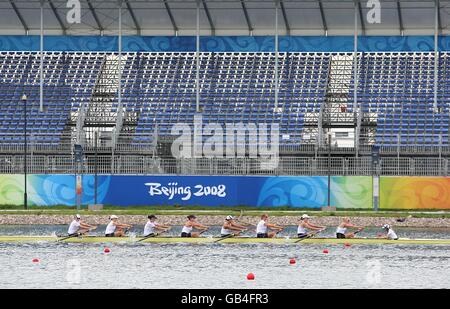 Olimpiadi - Giochi Olimpici di Pechino 2008. Otto squadre di donne britanniche si allenano per i Giochi Olimpici di Pechino 2008 al Parco Olimpico di Shunyi, Pechino, Cina. Foto Stock