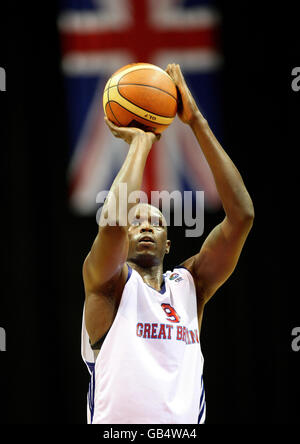 Basket - EuroBasket Division A - Gran Bretagna v Israele - Echo Arena Foto Stock