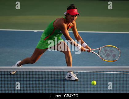 Giapponese giocatore di tennis Kimiko Date-Krumm, PTT Pattaya Open 2011, WTA Torneo di Tennis, International Series, Dusit Resort Foto Stock