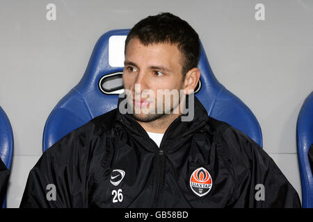 Calcio - UEFA Champions League - Gruppo C - FC Basel / Shakhtar Donetsk - St Jakob Park. Razvan Rinca Rat, Shakhtar Donetsk Foto Stock