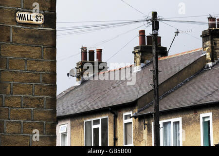 Bradford e Bingley per essere nazionalizzate Foto Stock