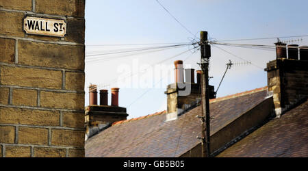 Bradford e Bingley per essere nazionalizzate Foto Stock