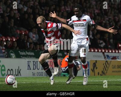 Calcio - Coca Cola Football League Championship - Doncaster Rovers v Charlton Athletic - Keepmoat Stadium Foto Stock