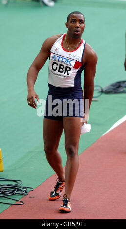 Atletica - IAAF mondiale di atletica - Parigi 2003 - Uomini 4x100m finale del relè Foto Stock