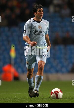 Calcio - Coppa UEFA - prima tappa - seconda tappa - Manchester City v Omonia Nicosia - City of Manchester Stadium. Tal ben-Haim, Manchester City Foto Stock