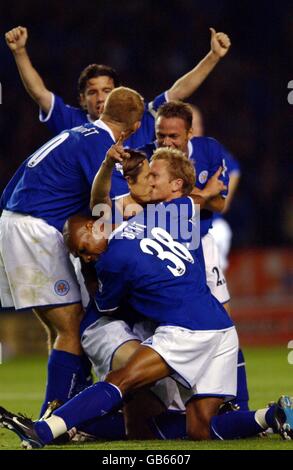 Calcio - Barclaycard FA Premiership - Leicester City v Leeds United Foto Stock