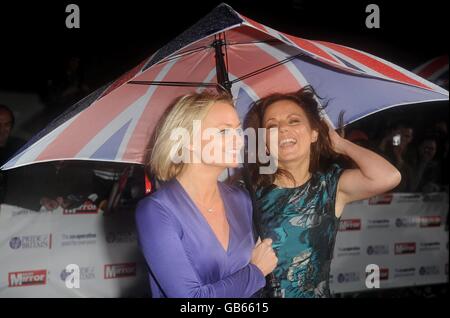 Emma Bunton e Geri Halliwell arrivano per i premi Pride of Britain al London Television Centre, Upper Ground, SE1. Foto Stock