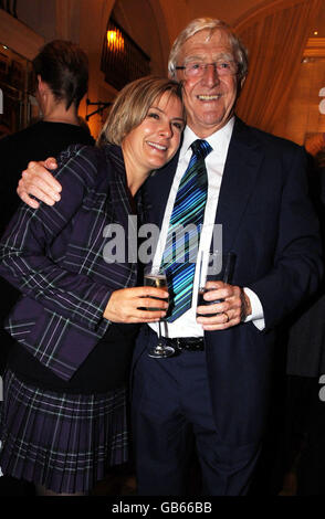 Sir Michael Morbo di Parkinson prenota party - Londra Foto Stock