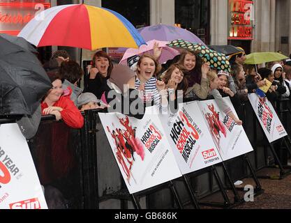 High School Musical 3 Premiere - Londra Foto Stock