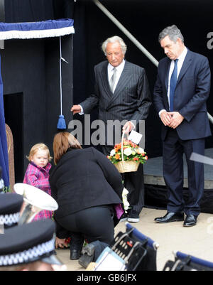 Memorial omaggio a PC Jonathan Henry Foto Stock