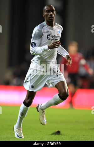 Calcio - Coppa UEFA - Prima fase - Seconda tappa - FC Copenhagen v FC Mosca - Parken Stadium Foto Stock