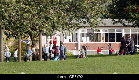 Funzione a Dunblane Foto Stock