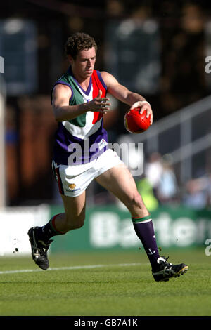 Australian Rules Football - LA AMP Bartercard ovale AFL Challenge Trophy - Collingwood Magpies v Fremantle Dockers Foto Stock