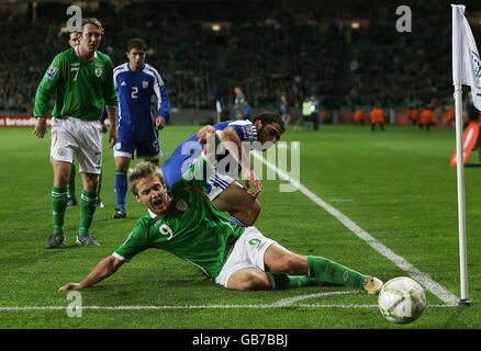 Calcio - Coppa del Mondo FIFA 2010 - turno di qualificazione - Gruppo otto - Repubblica di Irlanda v Cipro - Croke Park Foto Stock