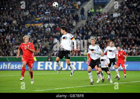 Calcio - Coppa del Mondo FIFA 2010 - turno di qualificazione - Gruppo Quattro - Germania v Galles - Borussia Park Foto Stock