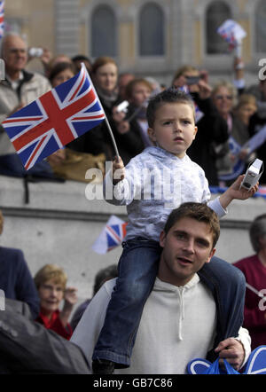 Olympics - Team GB Pechino Homecoming Parade - Londra Foto Stock