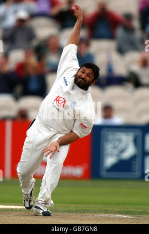 Cricket - Frizzell County Championship - Divisione uno - Lancashire / Sussex. Mushtaq Ahmed, Sussex CCC Foto Stock