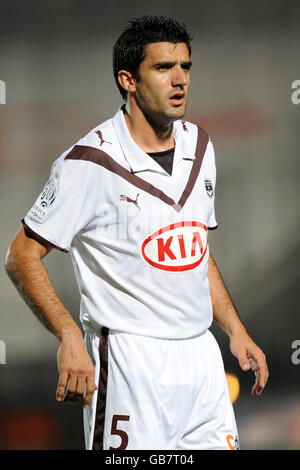 Calcio - Francia Premiere Division - Nizza v Bordeaux - Municipal du Ray. Fernando Menegazzo, Bordeaux Foto Stock