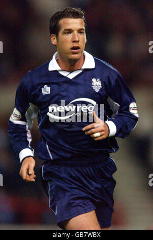 Calcio - Nationwide League prima divisione - Nottingham Forest contro Preston North End. Brian o'Neil, Preston North End Foto Stock