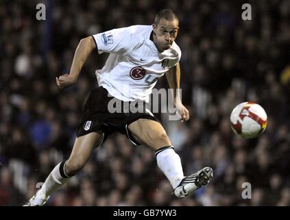 Calcio - Barclays Premier League - Portsmouth v Fulham - Fratton Park. Bobby Zamora, Fulham Foto Stock