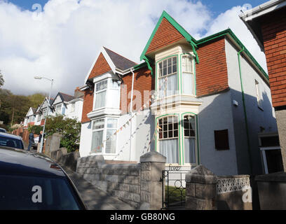 Dylan Thomas' home apre al pubblico Foto Stock