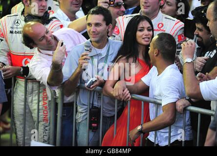 Formula Uno Motor Racing - Gran Premio del Brasile - Interlagos - Sao Paulo Foto Stock