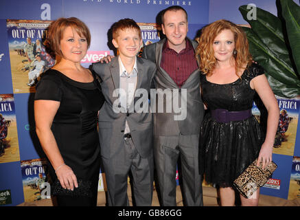 Premiere Screening di "Coronation Street Out of Africa" - Manchester Foto Stock