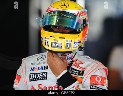 Formula Uno Motor Racing - Gran Premio del Brasile - Qualifiche - Interlagos - Sao Paulo Foto Stock