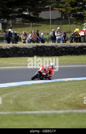 Il motociclismo - Moto GP - GMC Australian Grand Prix - Gara - Phillip Island Foto Stock