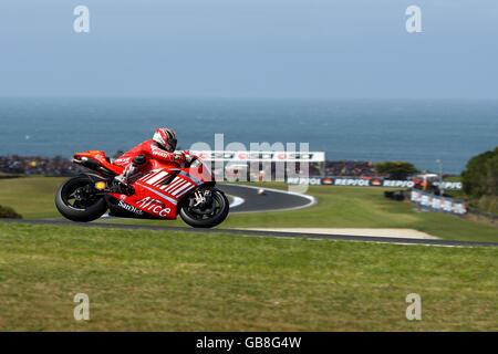 Il motociclismo - Moto GP - GMC Australian Grand Prix - Gara - Phillip Island Foto Stock
